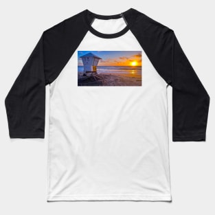 Mission beach sunset Baseball T-Shirt